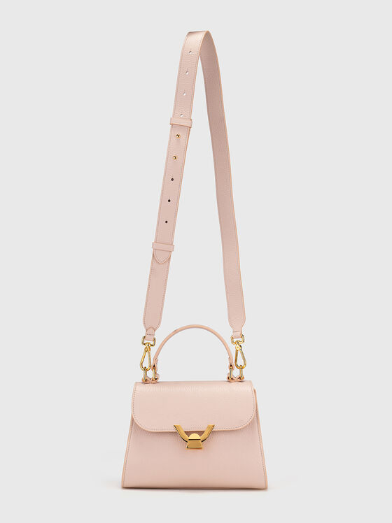 Leather bag with gold details - 2