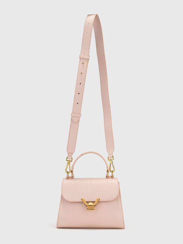 Leather bag with gold details - 2