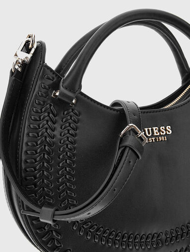 TATUM small bag with interwoven details - 4