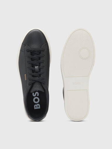KIERAN leather sneakers - 5