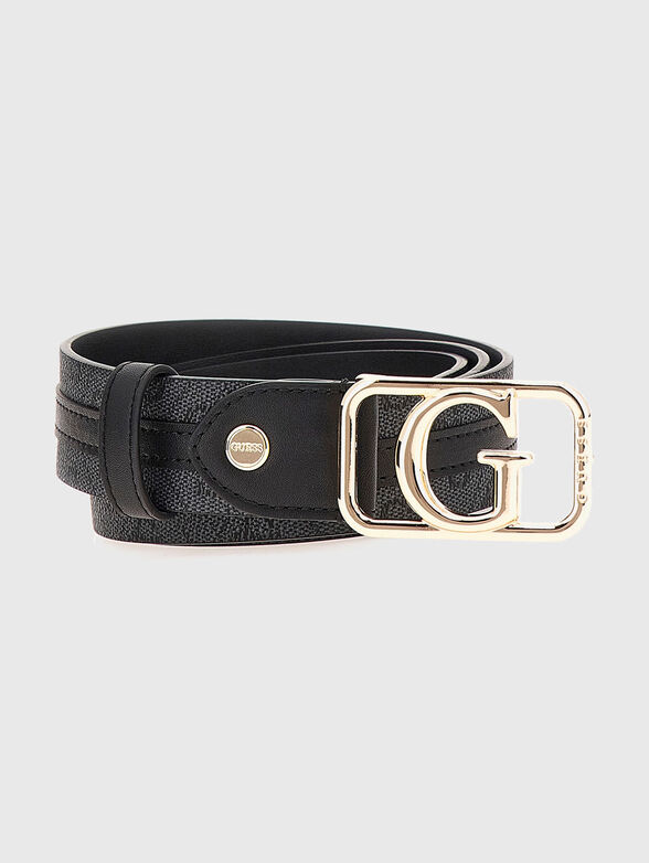ZAMIRA belt with logo buckle - 1