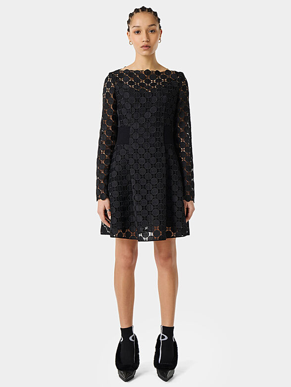 Macrame mini dress - 1