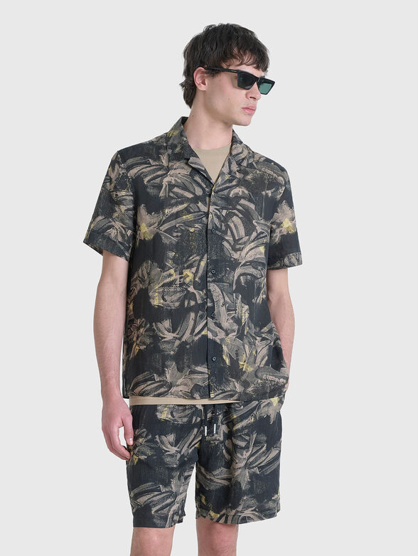HONOLULU shirt with abstract print - 2
