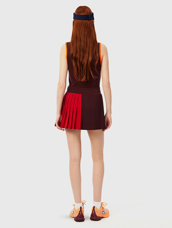 Pleated tennis skirt - 2