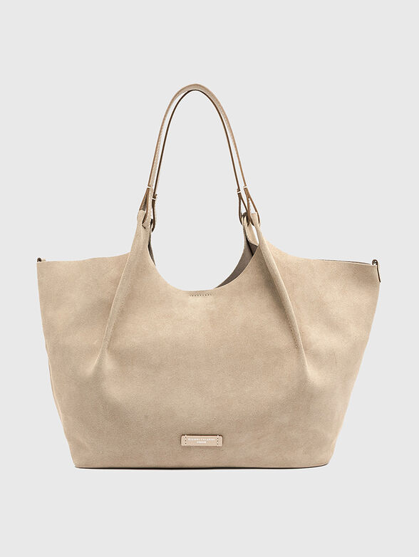 DUA beige suede bag - 1