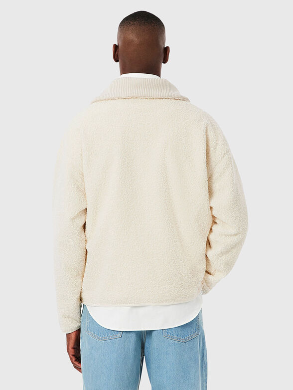 Fleece sweatshirt with zip - 3