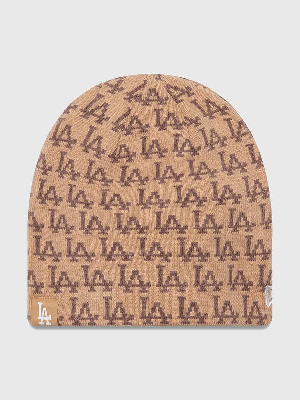 JACQUARD SKULL BEANIE LOS cap - 1