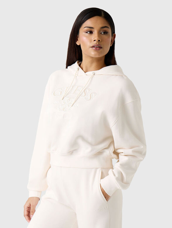 YAYOI sweatshirt with embroidered logo  - 1