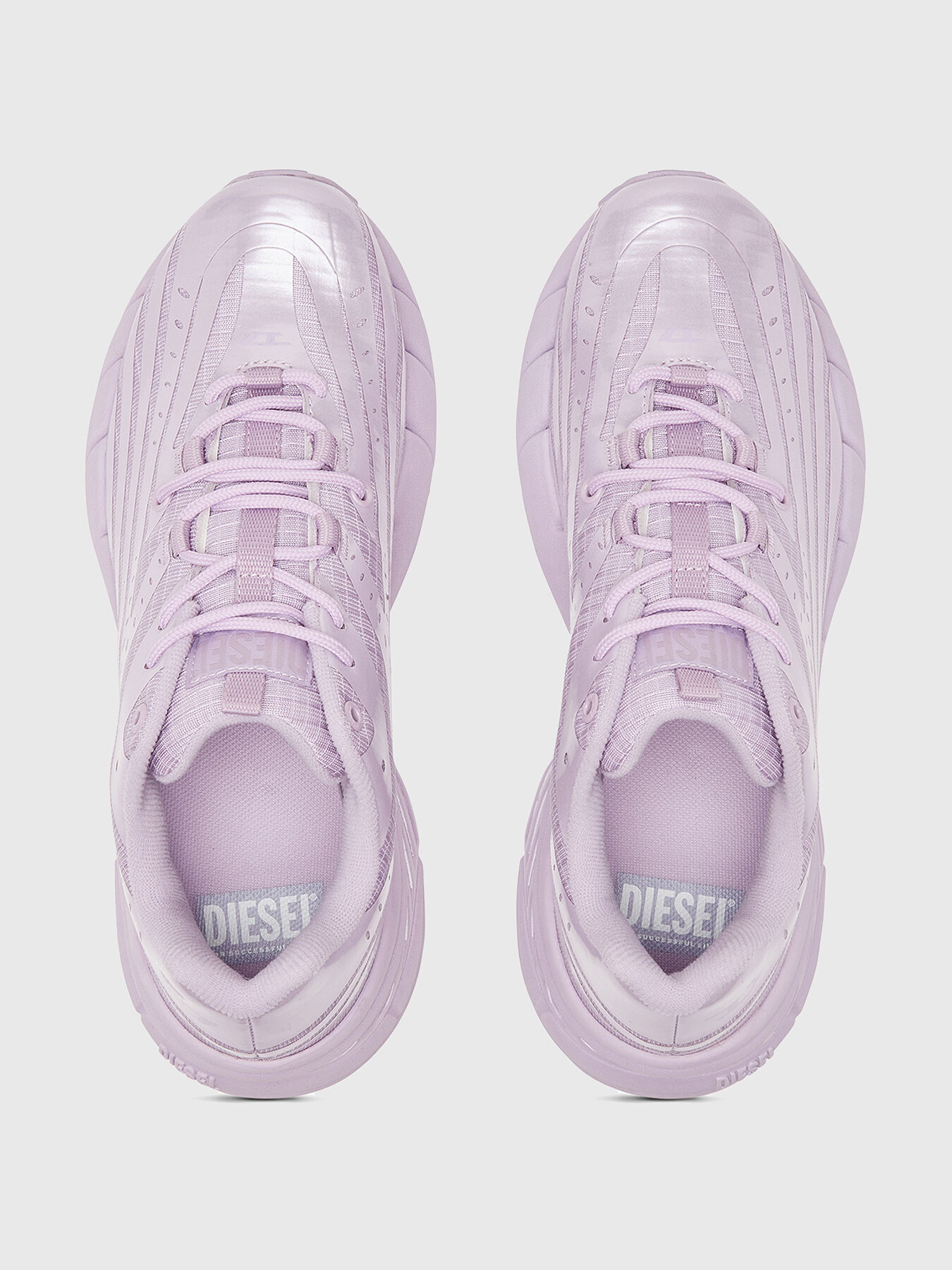 D-AIRSPEED black sneakers with metallic effect brand DIESEL