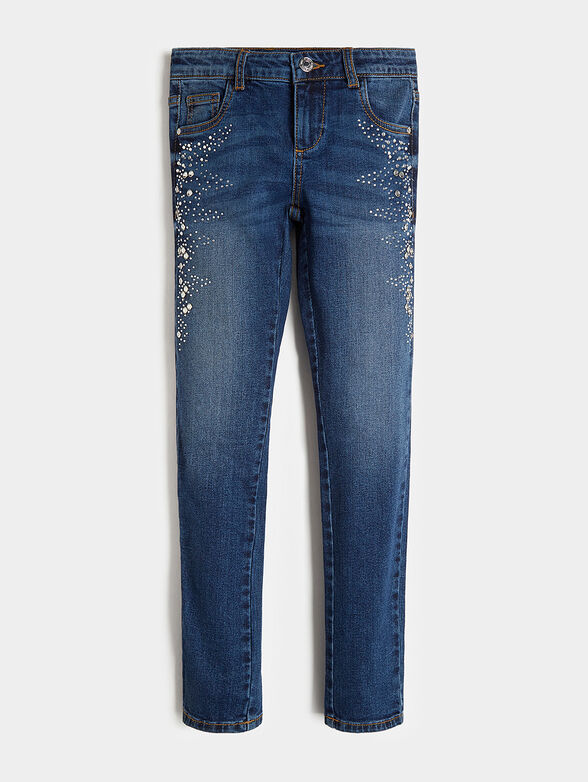 Skinny jeans with decorative details - 1