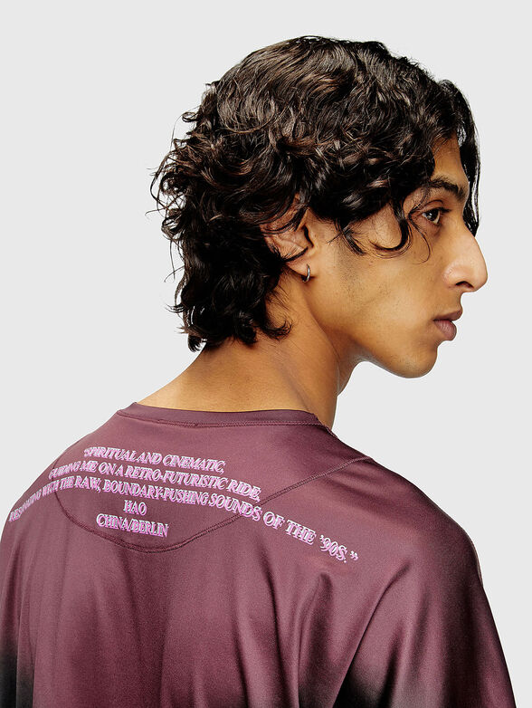 T-OLAVI-AA unisex blouse with print - 4