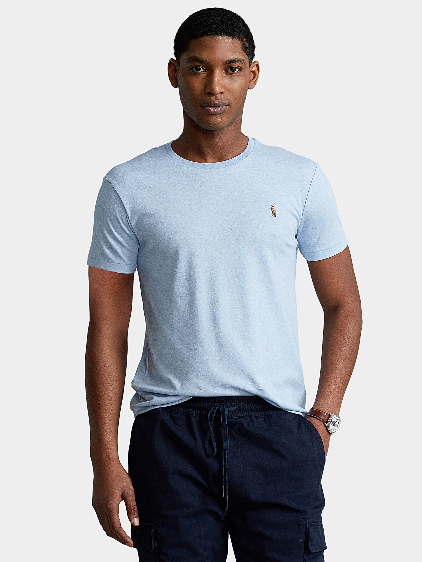 Cotton t shirt brand POLO RALPH LAUREN Globalbrandsstore en