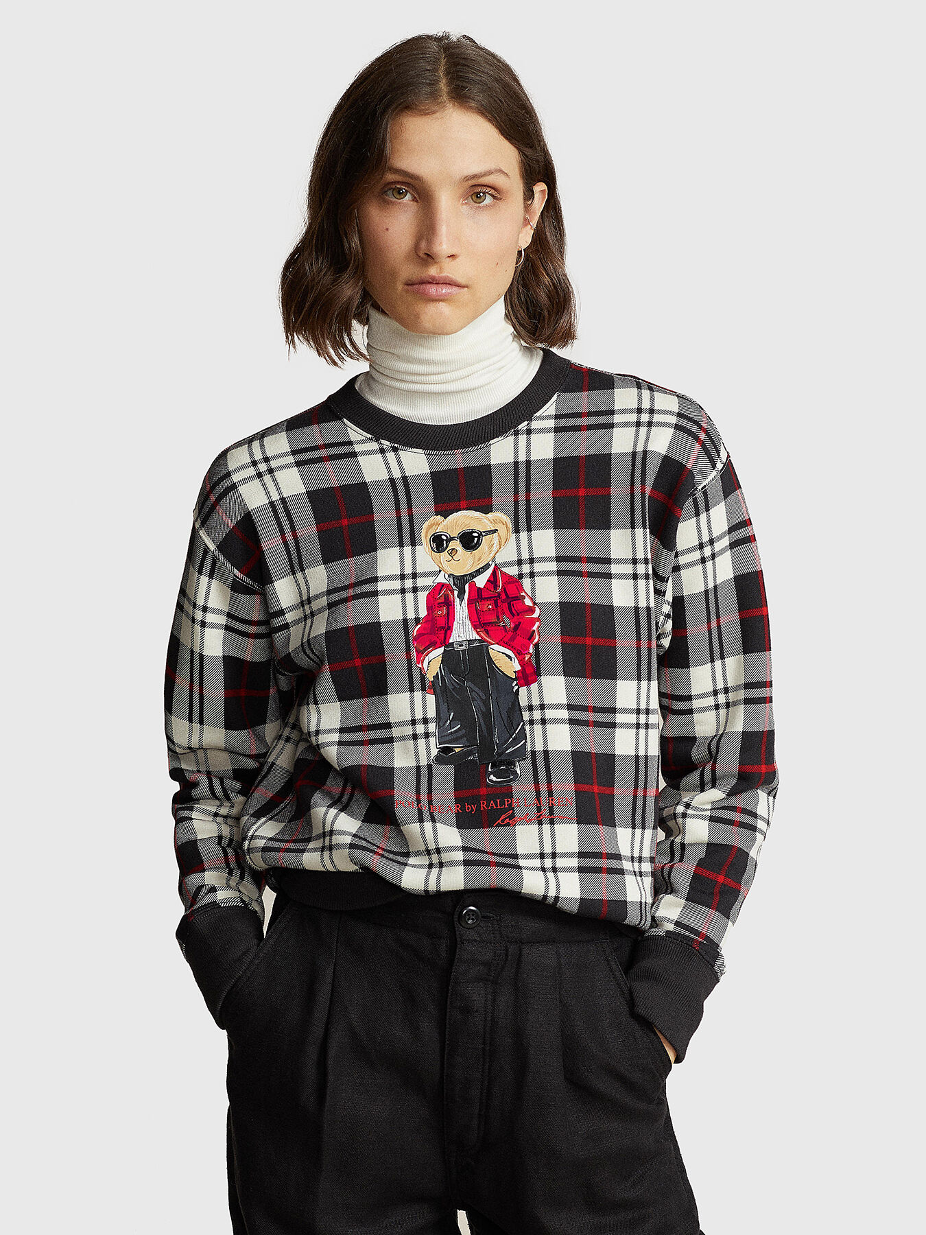 POLO BEAR sweatshirt in cotton blend brand POLO RALPH LAUREN Globalbrandsstore en