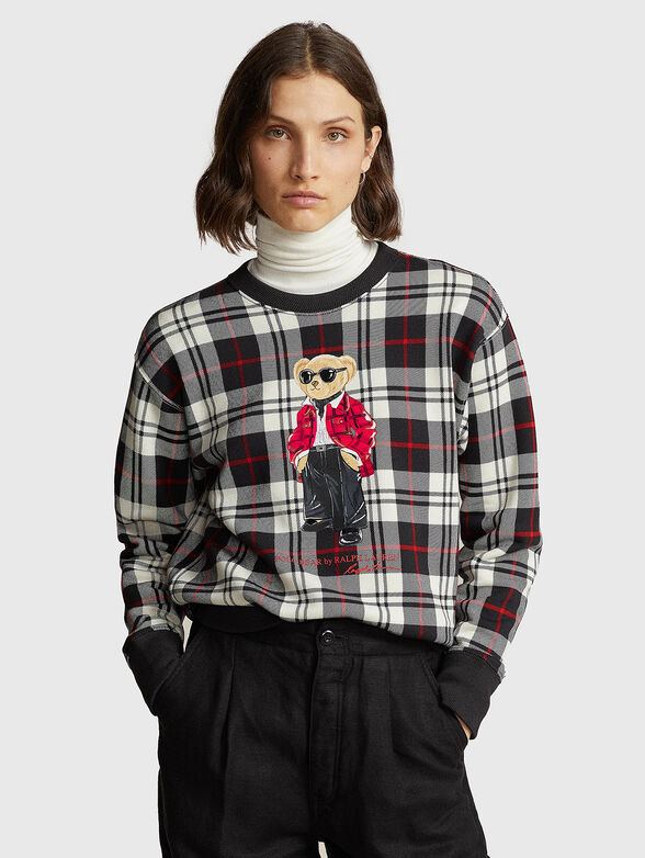 POLO BEAR sweatshirt in cotton blend - 1