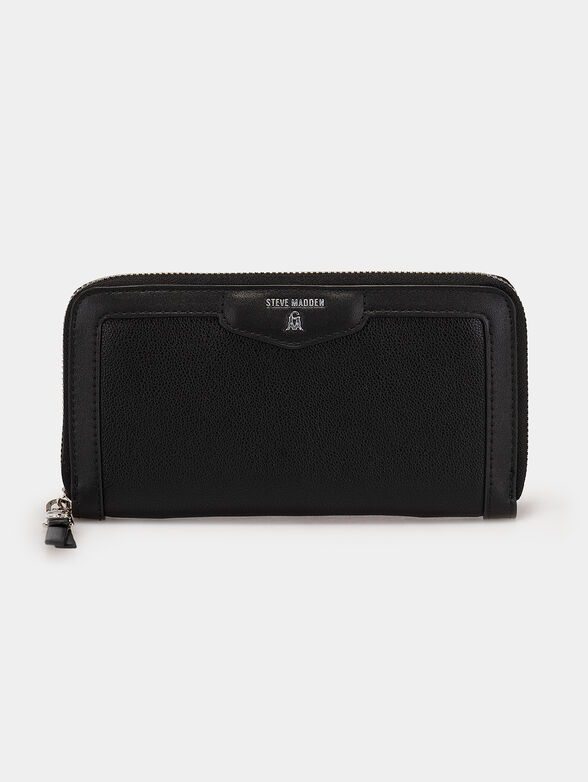 BKEEP black purse with zip - 1