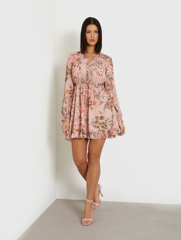VANESSA floral print dress - 4