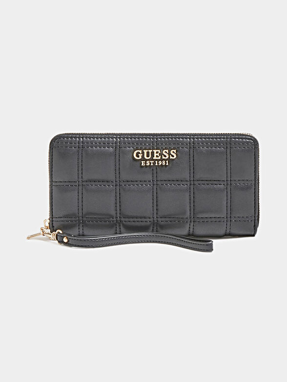 KAMINA Black quilted wallet - 1
