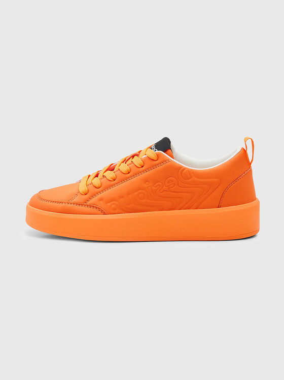 Оранжеви спортни обувки - 1