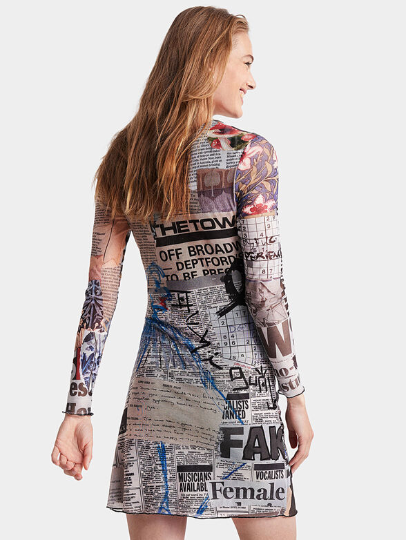 BREAKING NEWS tulle dress - 2