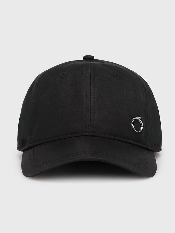 Cap with metal logo detail - 1