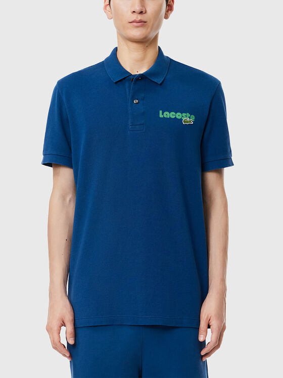 Polo shirt with logo details - 1