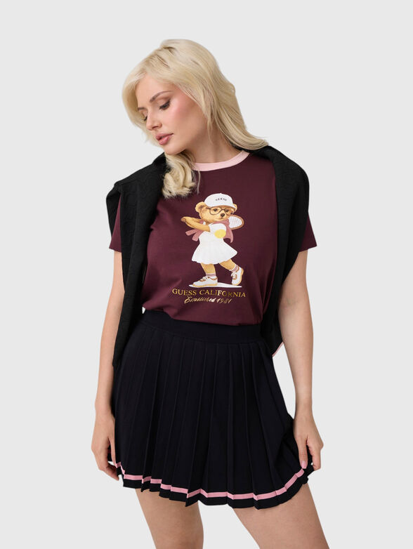 Cotton printed t-shirt - 1