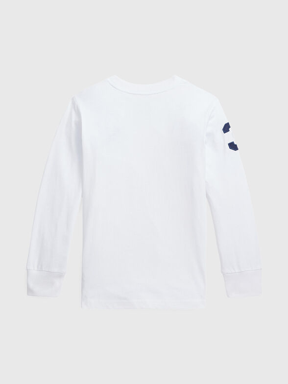 Long-sleeved cotton blouse - 2
