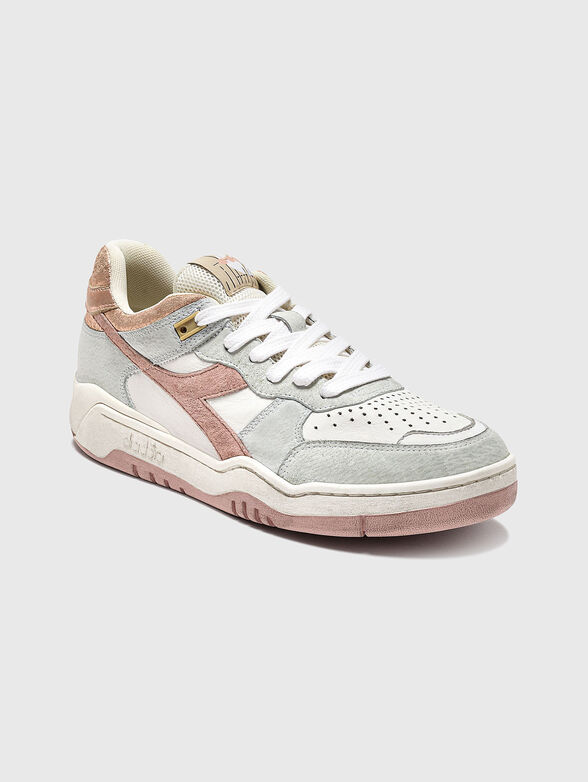 B.560 CRACKLE LAME sports shoes - 1