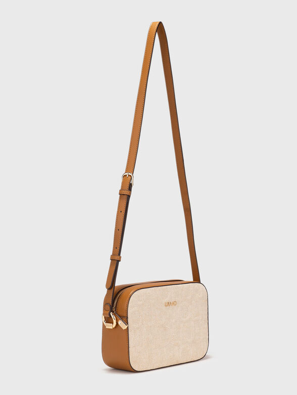 Crossbody bag with embossed monogram  - 2