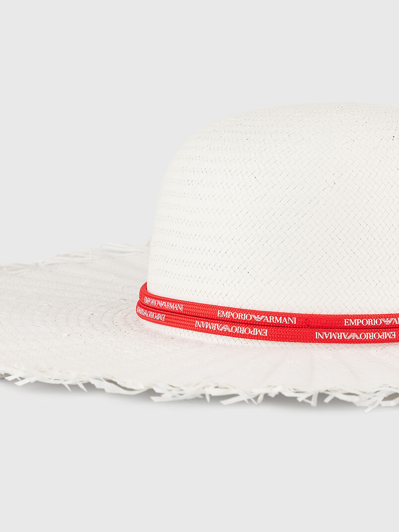 Woven brim hat - 3