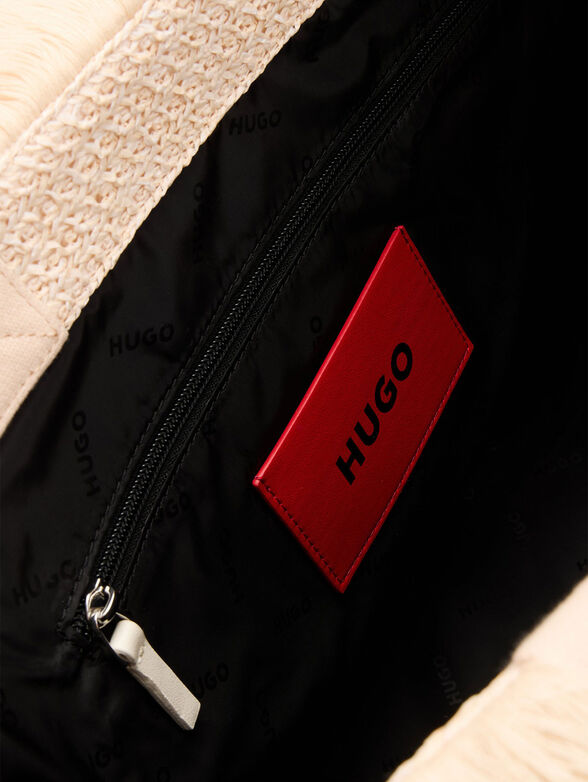 BECKY logo embroidery tote bag - 5