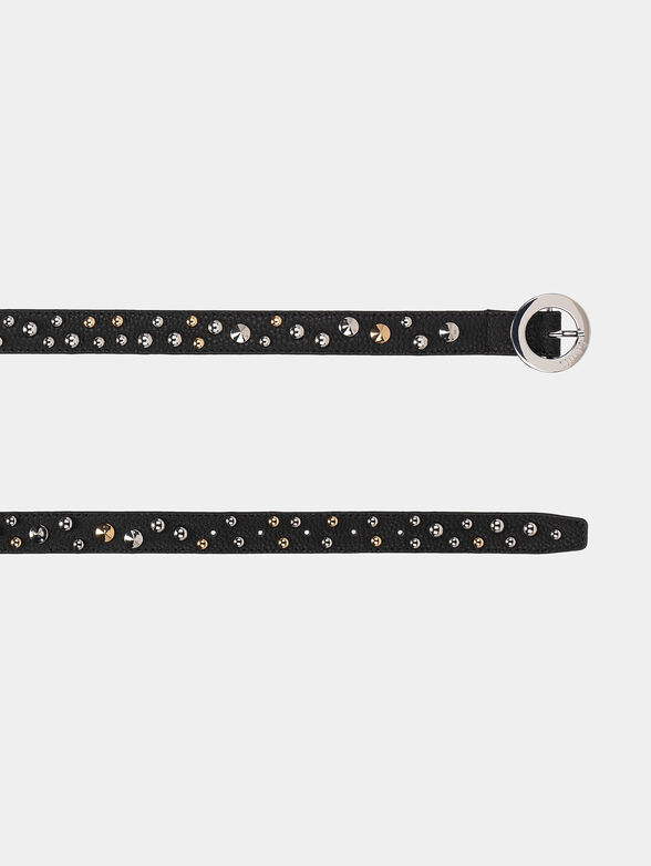 Black belt with accent studs - 2