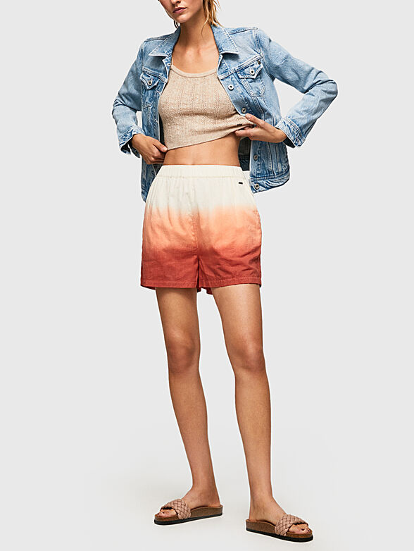 BRIAN shorts with iridescent effect - 3