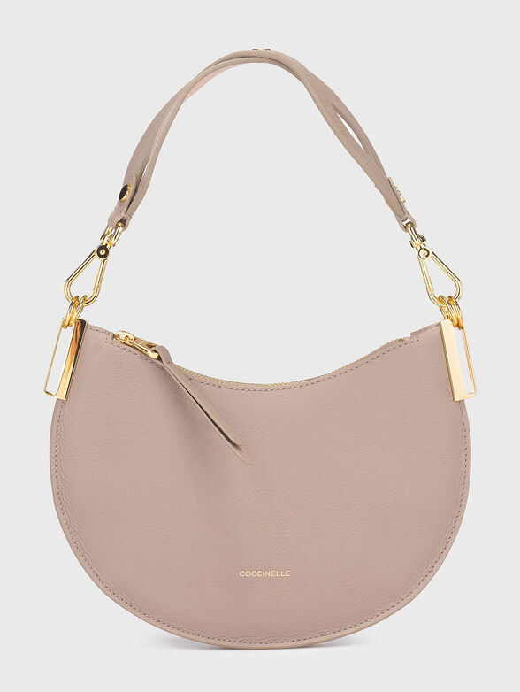 Leather bag with logo detail - 1