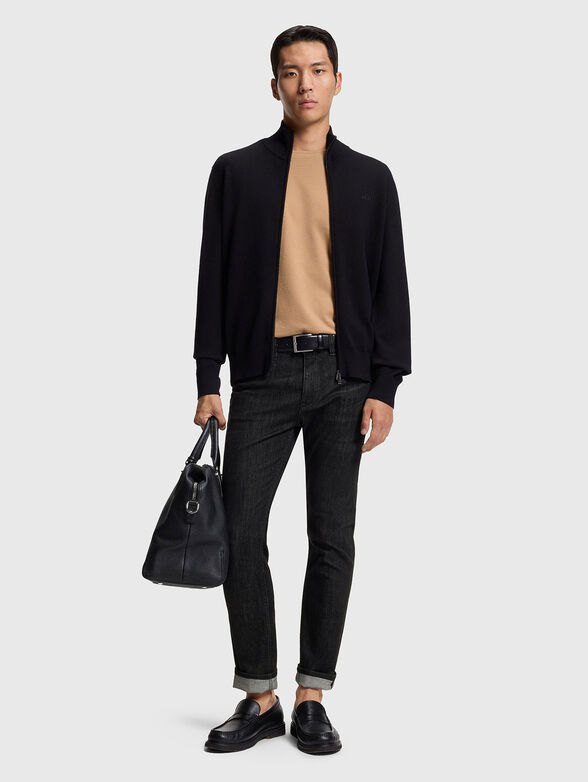 DELAWARE slim fit jeans in dark gray - 4