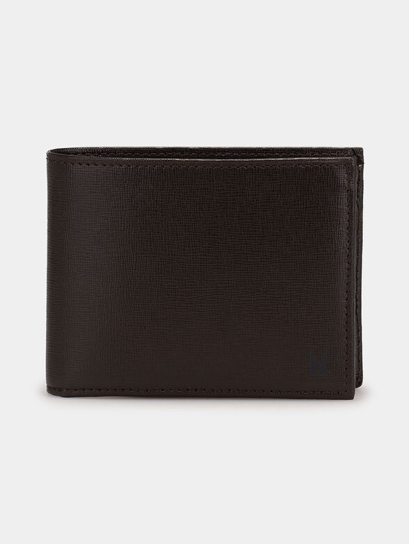 TEVERE wallet in dark brown color - 1