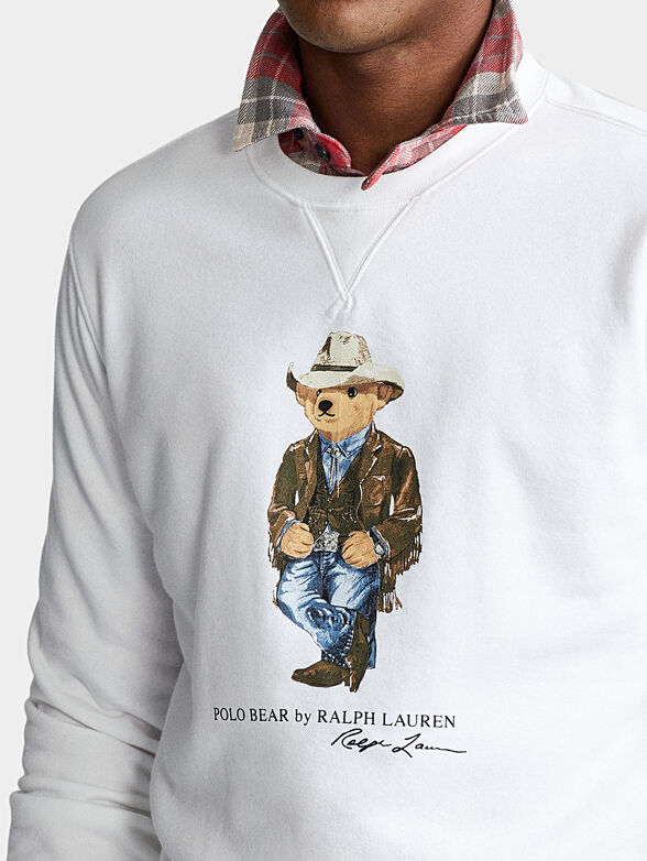 Sweatshirt with Polo Bear logo print - 3