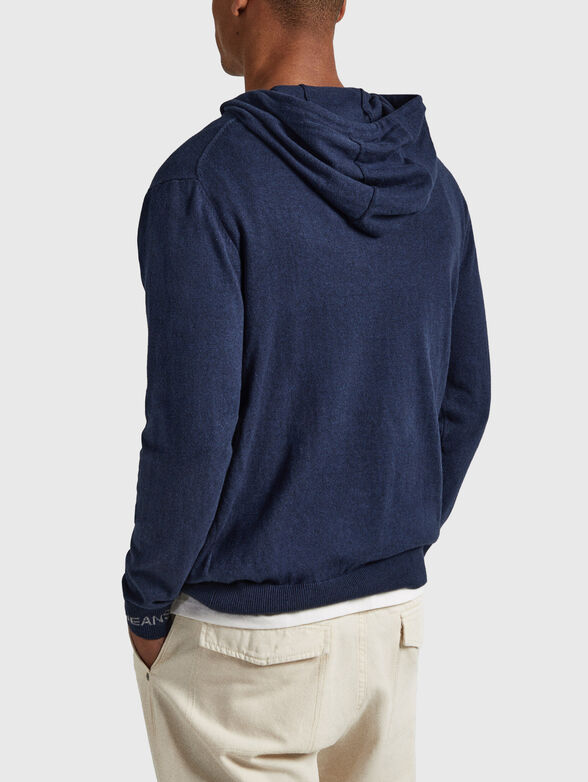 ANDRE dark blue sweatshirt - 3