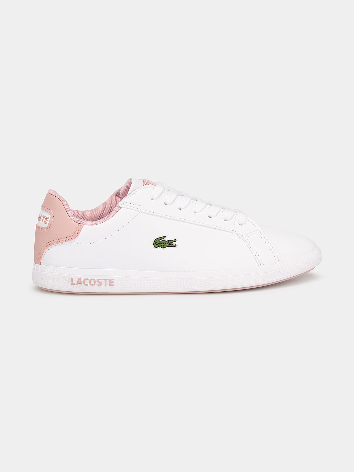 Lacoste pink shoes discount