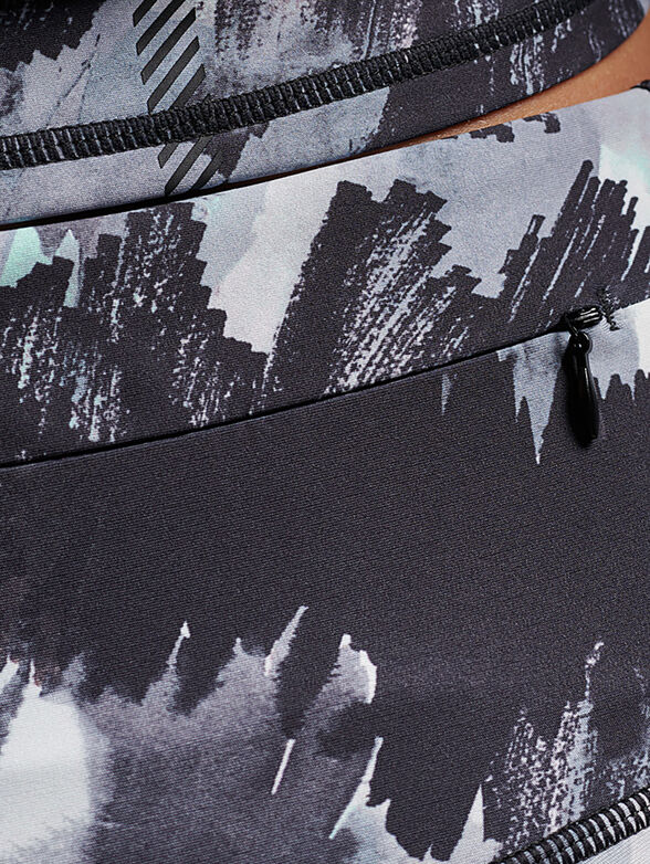 RUN sports leggings with multicolour print - 3