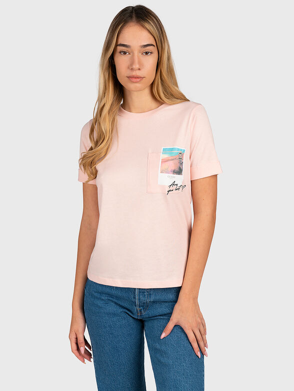 GISELA T-shirt with pocket - 1
