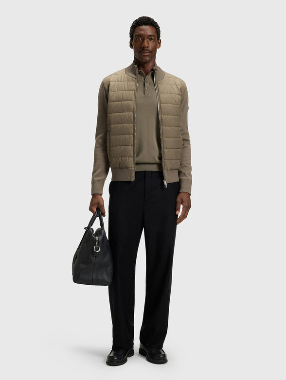 Jacket with accent sleeves - 2