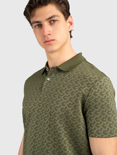 Short-sleeved cotton polo shirt - 4