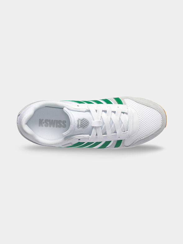 GRANADA sneakers with green accents - 6