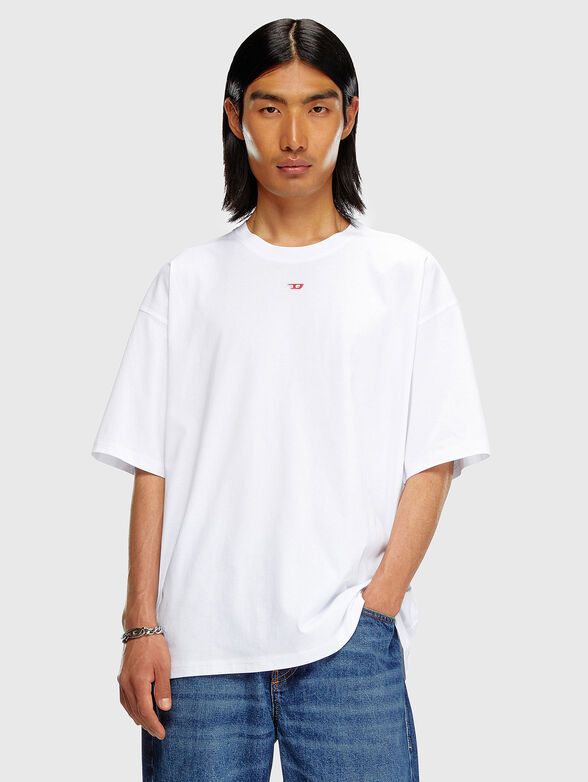 T-BOXT-D unisex T-shirt with logo embroidery - 1