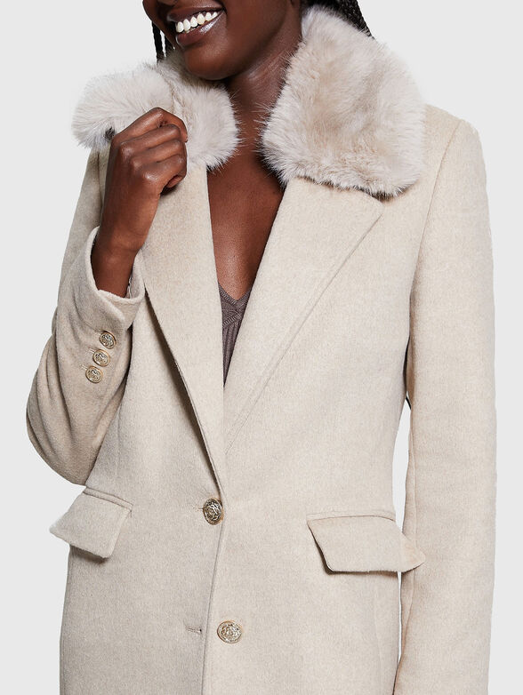 NANCY wool blend coat - 4