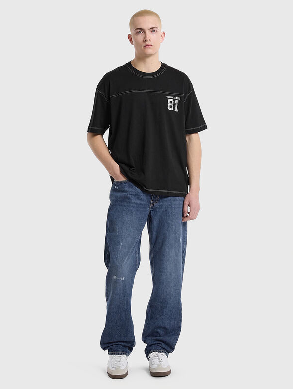 Cotton T-shirt with logo - 2