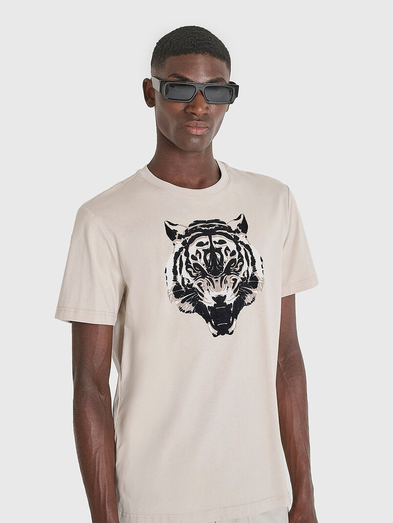 Black T-shirt with logo - 3