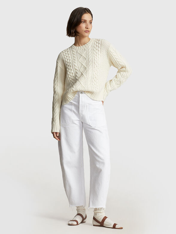 ARAN knitted sweater - 2