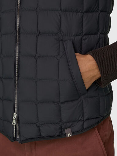 Quilted down vest - 5